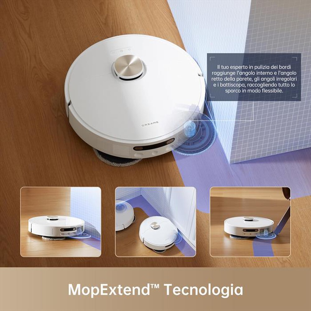 "DREAME - Aspirapolvere robot L10s Pro Ultra-Bianco"