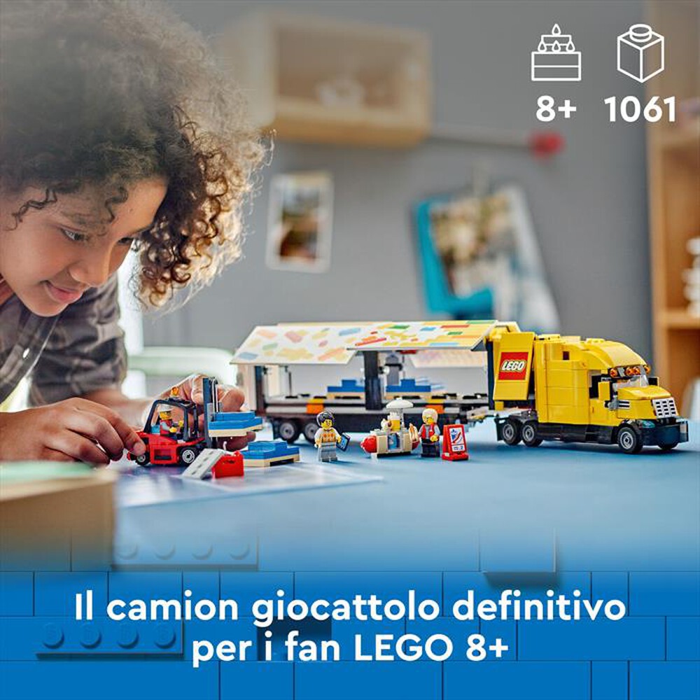 "LEGO - CITY Camion per le consegne giallo - 60440"
