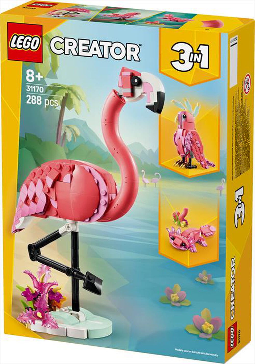 Immagine del prodotto LEGO - CREATOR Animali selvatici: fenicottero rosa 31170