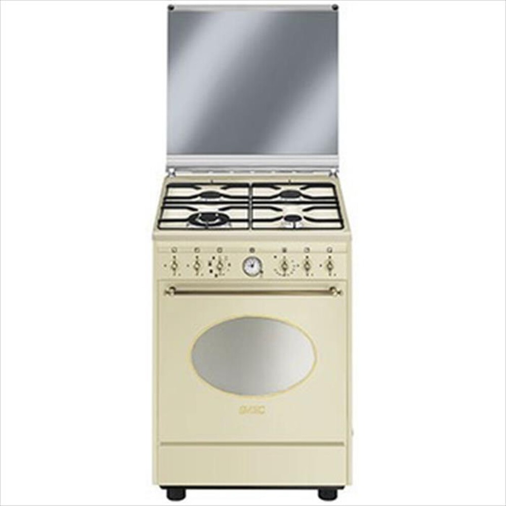 "SMEG - Cucina a gas CO68GMP9 Classe A-PANNA"