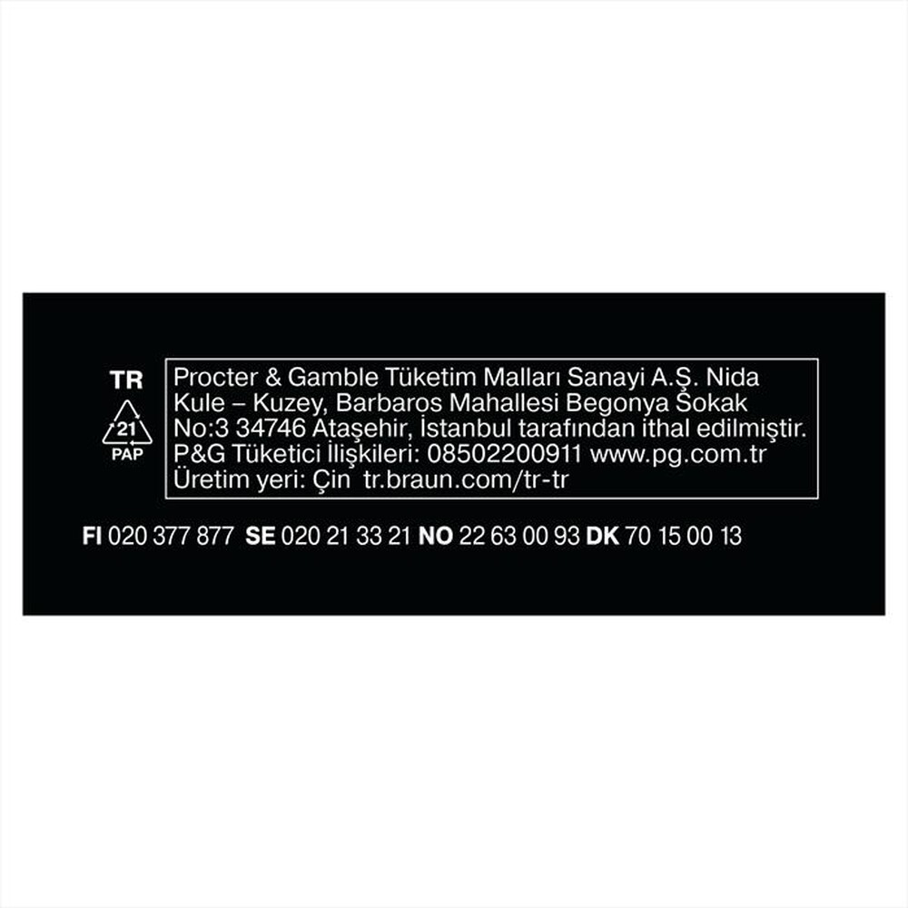 Immagine del prodotto BRAUN - SERIES X LAMA DI RICAMBIO XT20-NERO