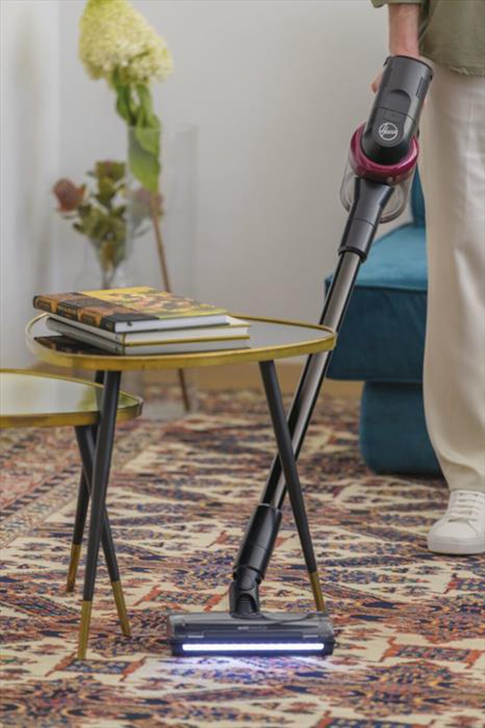 Immagine del prodotto HOOVER - Scopa elettrica senza sacchetto HF410H 011-Magenta