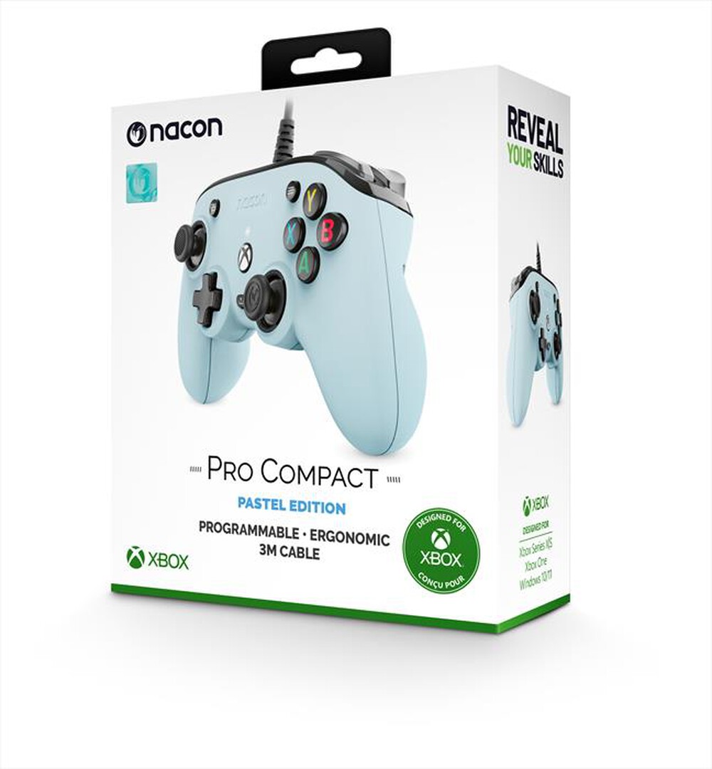 Immagine del prodotto NACON - Controller gaming OLP COMPACT CONTROLLER PRO XBX-BLU PASTELLO