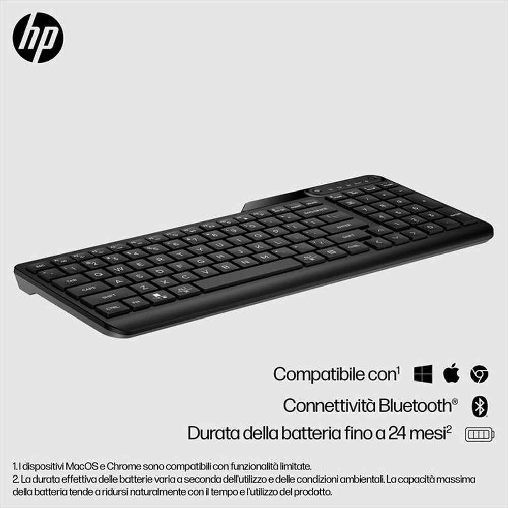 Immagine del prodotto HP - TASTIERA BLUETOOTH MULTI-DISPOSITIVO 460-Nera