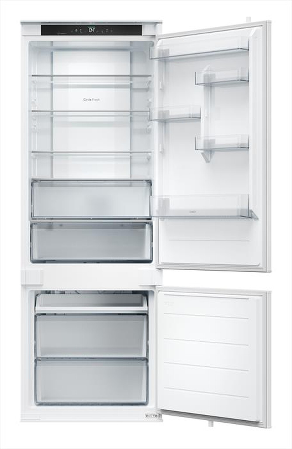 Immagine del prodotto CANDY - Frigorifero combinato CNBQT3719EW Classe E 382 lt-Bianco