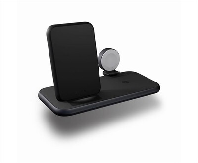ZENS - STAND RICARICA WIRELESS 4-IN-1 ALLUMINIO