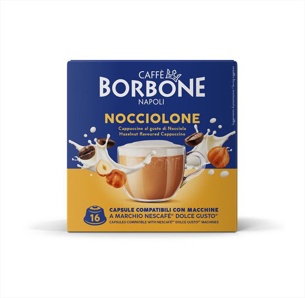 Immagine del prodotto CAFFE BORBONE - NOCCIOLONE - Nescaf&egrave; Dolce Gusto 16 Caps
