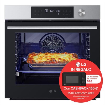 LG - Forno incasso elettrico INSTAVIEW WSED7613S A+-Inox