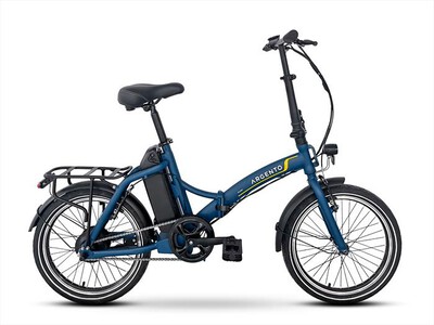 ARGENTO - City bike PIUMA-AZZURRO