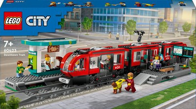 LEGO - CITY TRAINS Tram e fermata del tram 60423