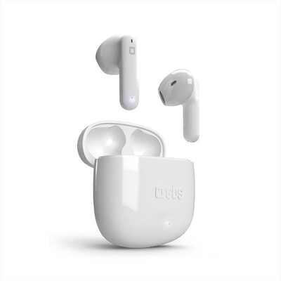 SBS - Auricolare bluetooth TEEARTWSORCBTW-Bianco