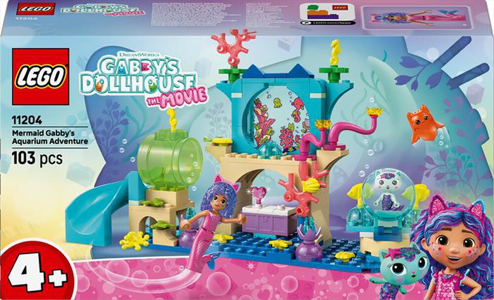 Immagine del prodotto LEGO - Avventura nell&rsquo;acquario di Gabby sirena 11204