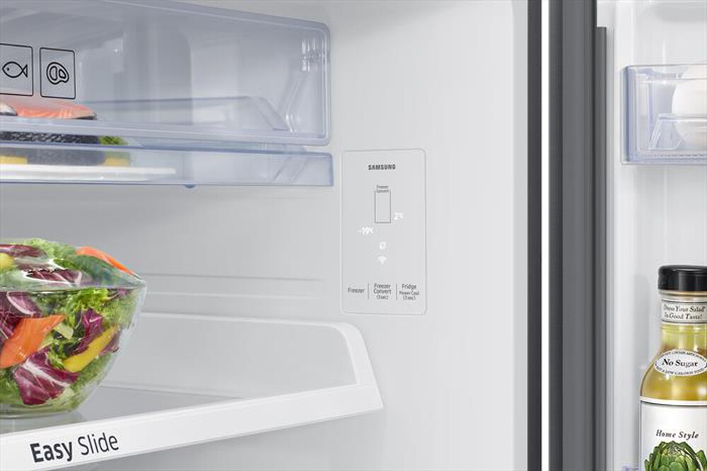 "SAMSUNG - Frigorifero 2 porte RT53DG7A14S9EF Classe E 530 lt-Metal Inox"