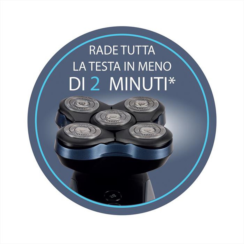 Immagine del prodotto REMINGTON - Balder Head & Beard Rasoio per la Testa XR8000-Nero/Blu
