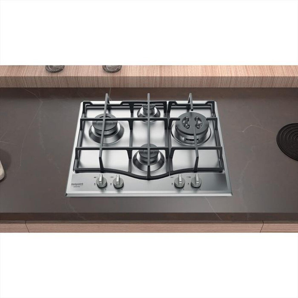 Immagine del prodotto HOTPOINT ARISTON - Piano cottura a gas PCN 641 T/IX/HAR 59cm-Inox