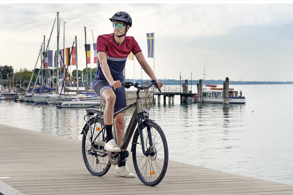 "LEGNANO - E-BIKE TERRA MAN TAGLIA 50-grigio scuro"