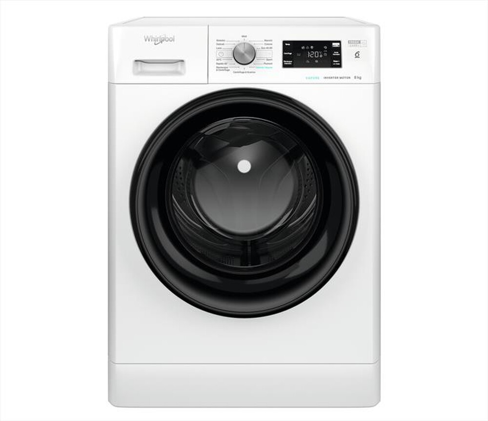 "WHIRLPOOL - Lavatrice FFB R8528 BV IT 8 Kg Classe B-Bianco"