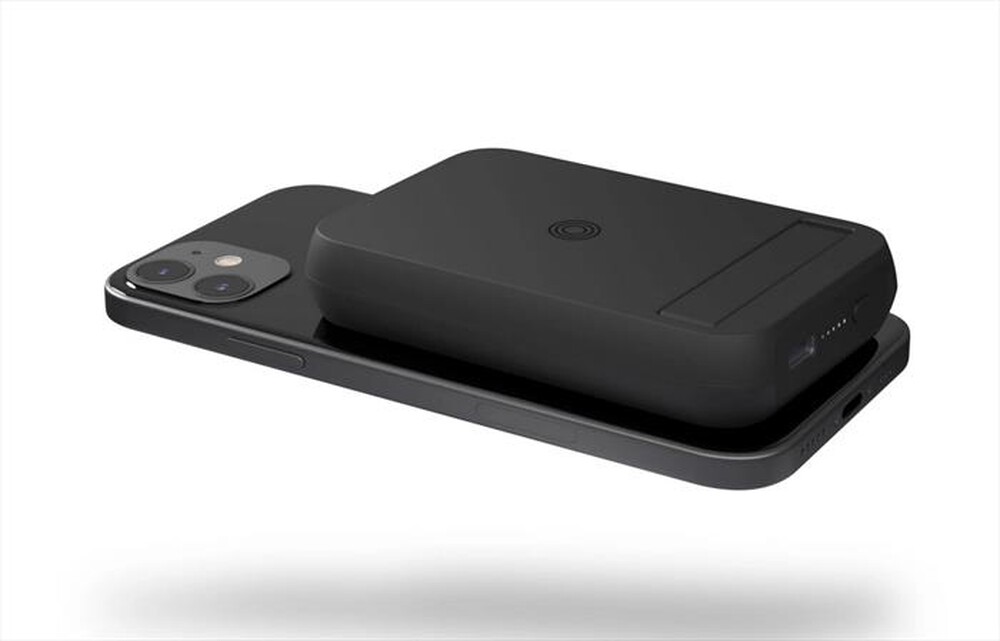 "ZENS - MAGNETIC POWERBANK WIRELESS+KICKSTAND+RECEIVER-Black"