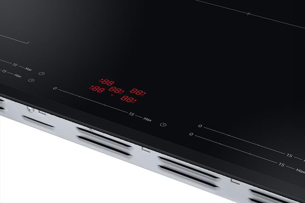 "SAMSUNG - Piano cottura induzione NZ85C5047KK/U1 80 cm-nero"
