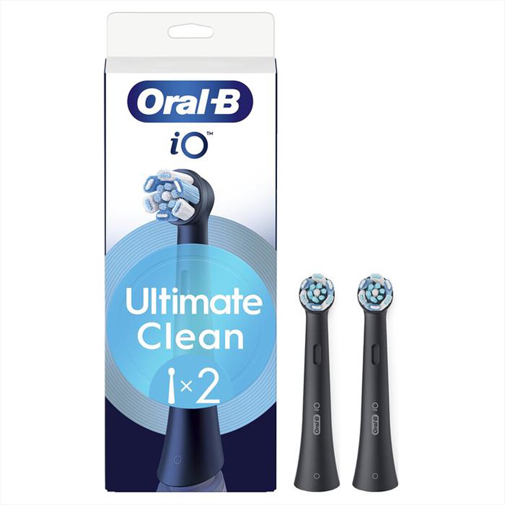 "ORAL-B - OB PW REFILL ULTIMATE CLEAN BLACK X2CT-NERO"