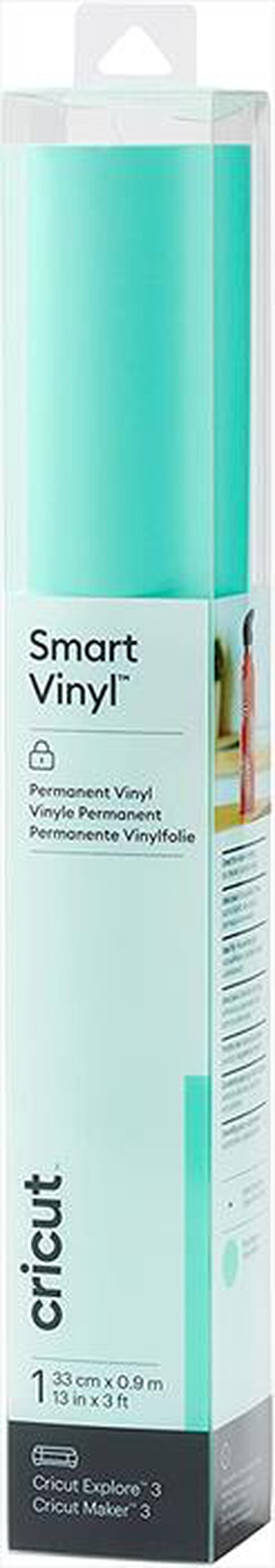 CRICUT - SMART VINILE PERMANENTE - 1 FOGLIO-mint,  CRICUT - SMART VINILE PERMANENTE - 1 FOGLIO-mint