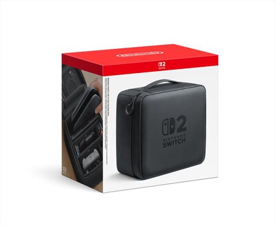 NINTENDO - CUSTODIA PORTATUTTO NINTENDO SWITCH 2-Nero,  NINTENDO - CUSTODIA PORTATUTTO NINTENDO SWITCH 2-Nero