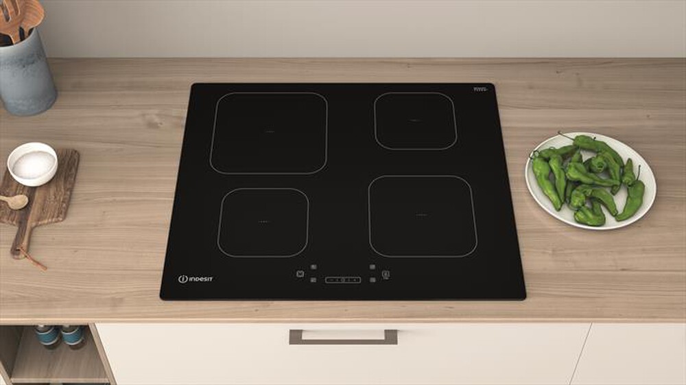 "INDESIT - Piano cottura induzione IS 83Q60 NE 59 cm-Nero"