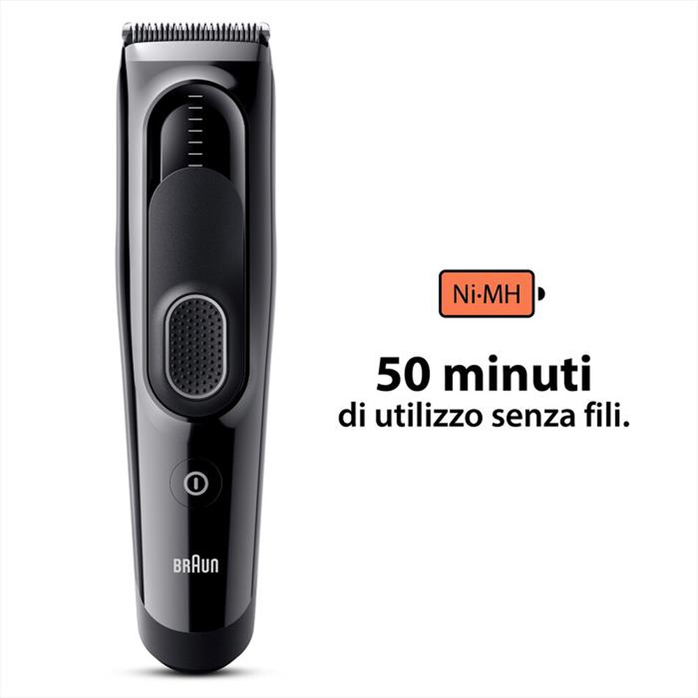 "BRAUN - Regola capelli HC5310-Black Glossy"