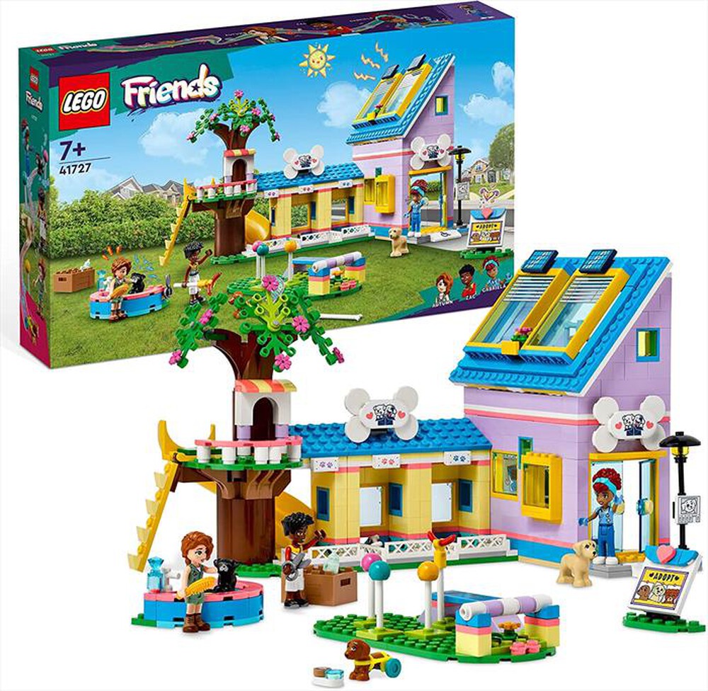 "LEGO - FRIENDS Centro di soccorso per cani - 41727-Multicolore"