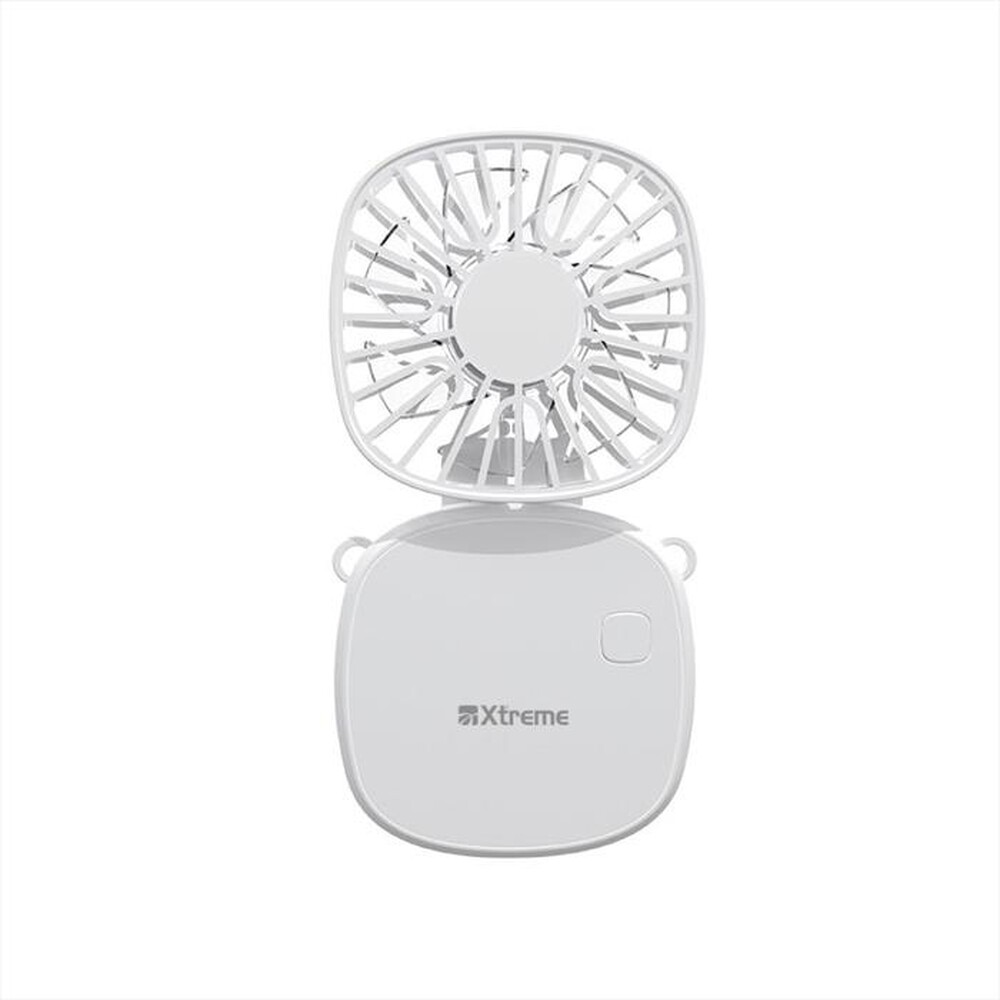 "XTREME - Mini ventilatore portatile pieghevole 10302-Bianco"
