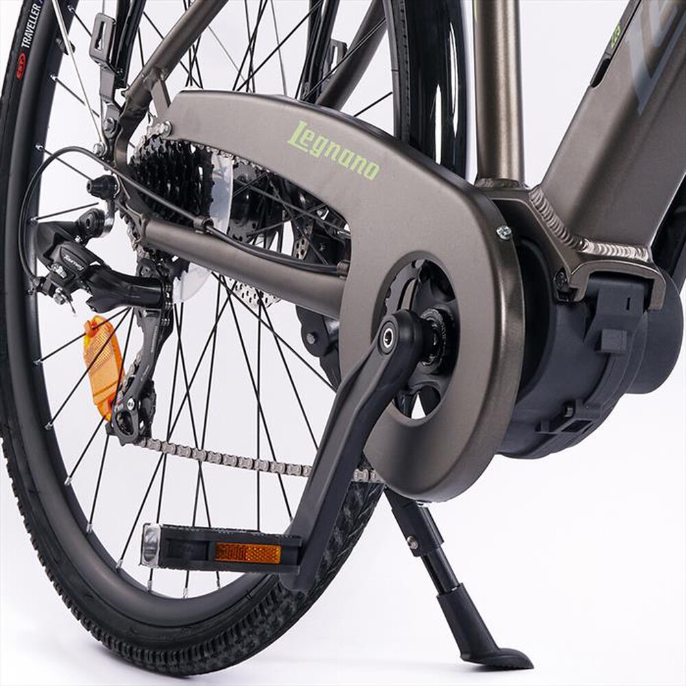 "LEGNANO - E-BIKE TERRA MAN TAGLIA 50-grigio scuro"