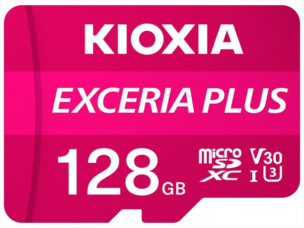 Immagine del prodotto KIOXIA - MICROSD EXCERIA PLUS MPL1 UHS-1 128GB-Rosa