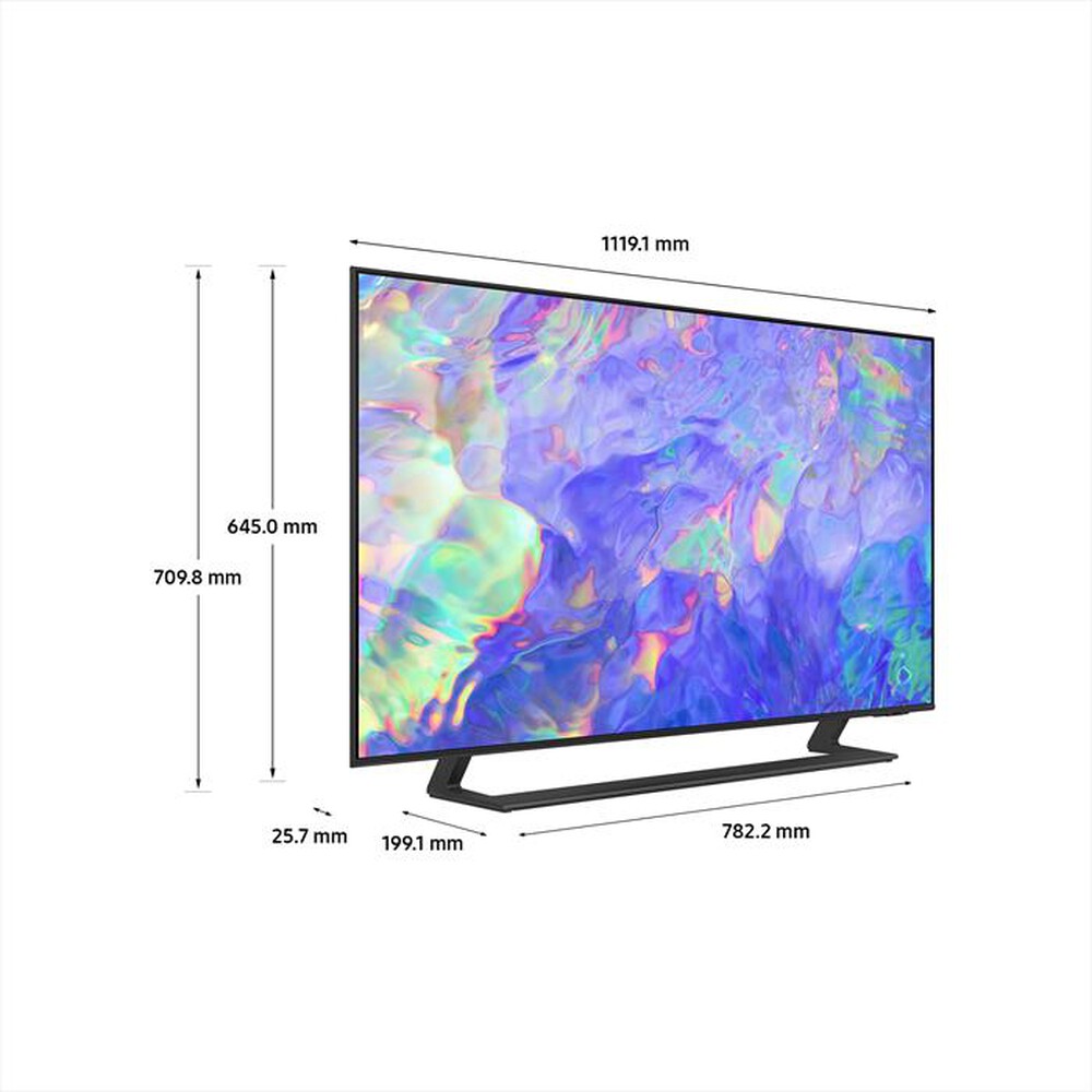 "SAMSUNG - Smart TV LED CRYSTAL UHD 4K 50\" UE50CU8570UXZT-TITAN GREY"