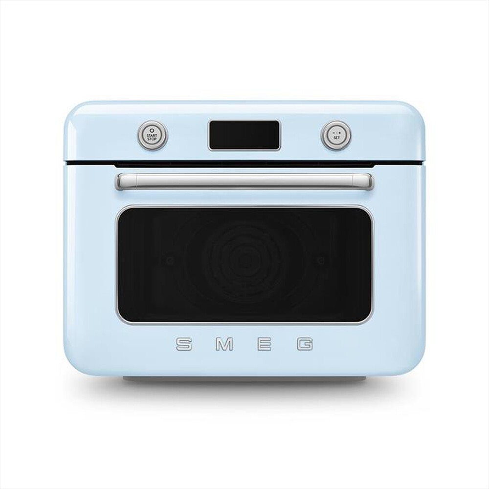 "SMEG - Forno combinato a vapore da appoggio COF01PBEU-Azzurro"
