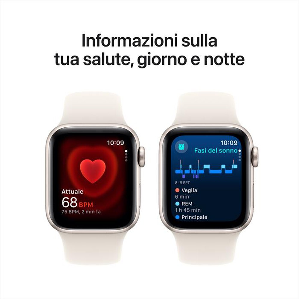 "APPLE - Watch SE GPS 40mm Cassa Alluminio-Galassia Sport Band Galassia S"