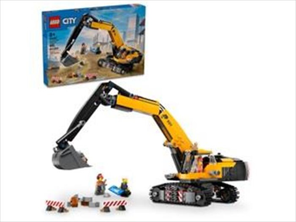 "LEGO - ESCAVATORE DA CANTIERE - 60420-Multicolore"