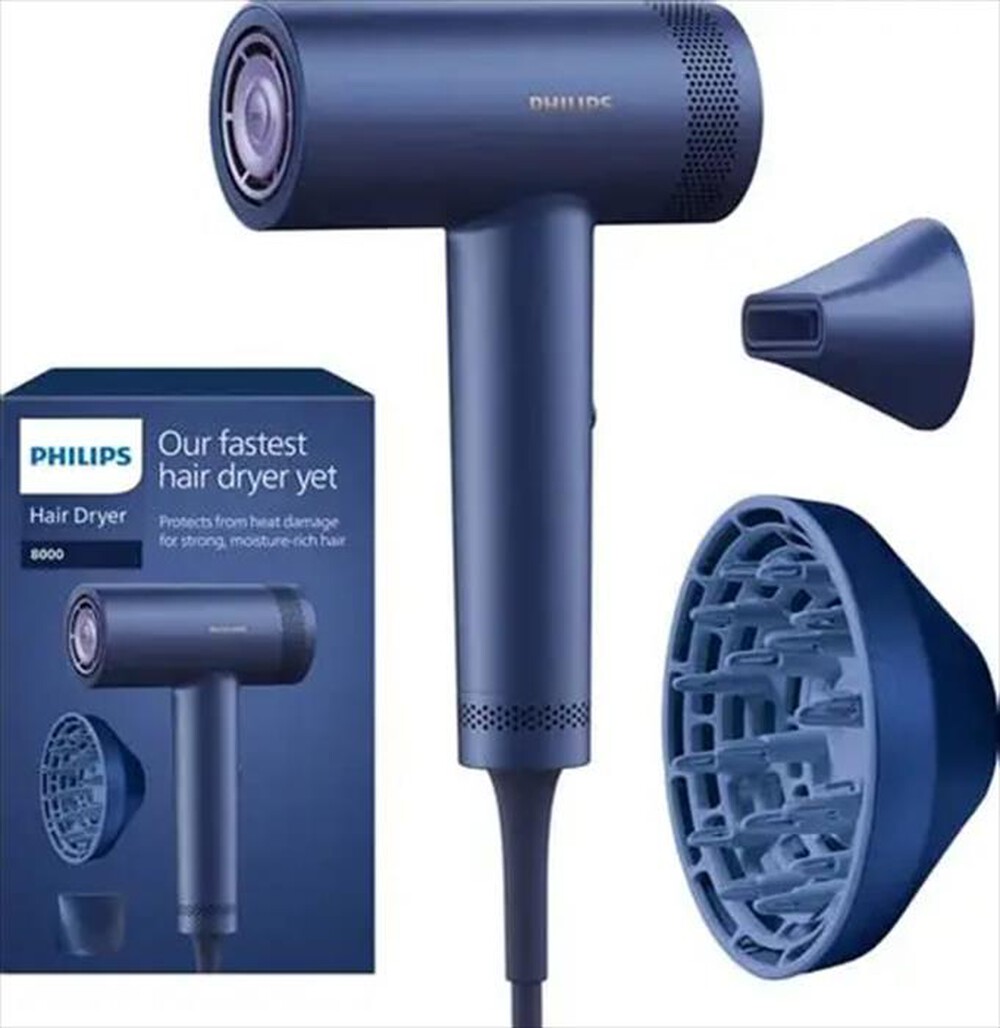 Immagine del prodotto PHILIPS - Asciugacapelli BHD839/10-Blu