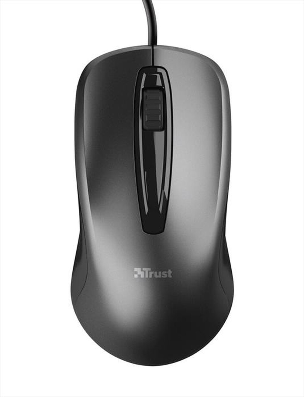 "TRUST - CARVE WIRED MOUSE - Black"