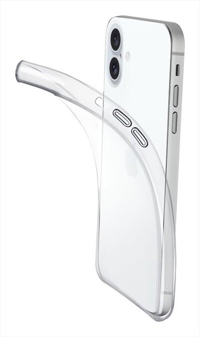CELLULARLINE - Cover case FINE per iPhone 16 Plus-Transparent