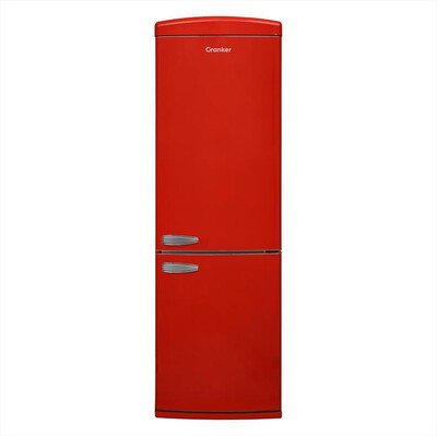 CRANKER - Frigorifero combinato CRCB7010NFR Classe E 331 lt-ROSSO