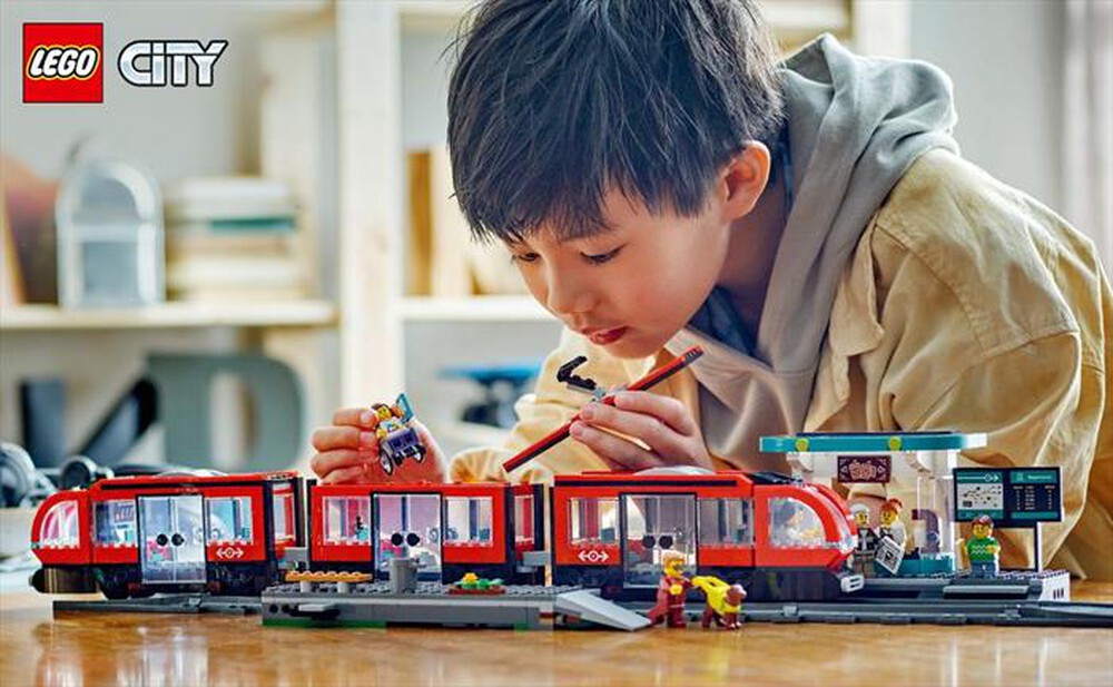 Immagine del prodotto LEGO - CITY TRAINS Tram e fermata del tram 60423
