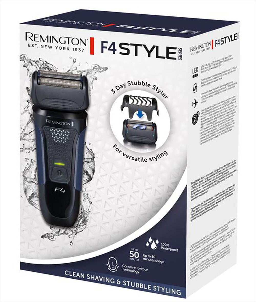 Immagine del prodotto REMINGTON - Rasoio F4002-nero/blu
