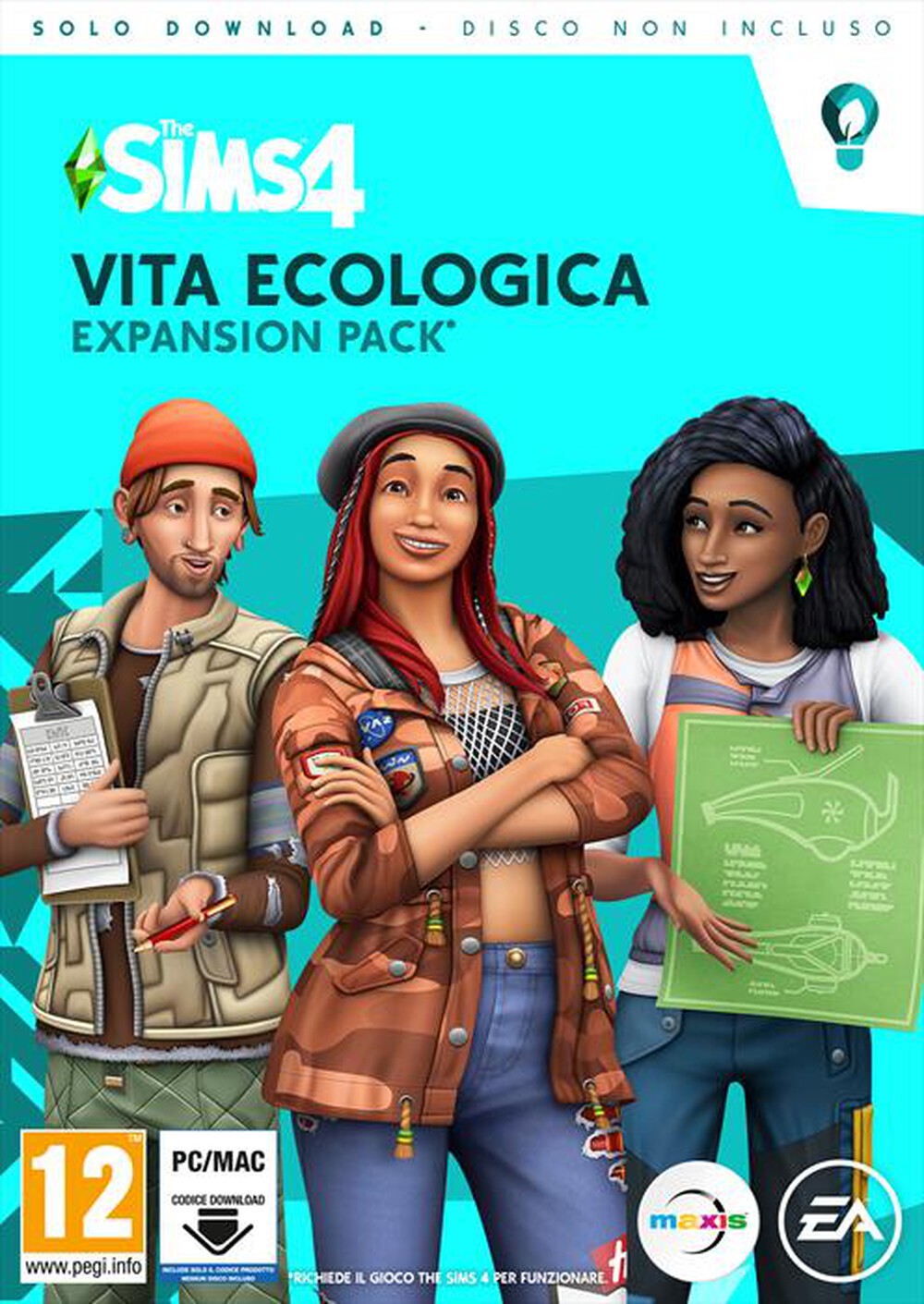 Immagine del prodotto ELECTRONIC ARTS - THE SIMS 4 (EP9) VITA ECOLOGICA