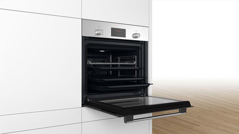 "BOSCH - Forno incasso elettrico HBF113BR1S Classe A-Acciaio"