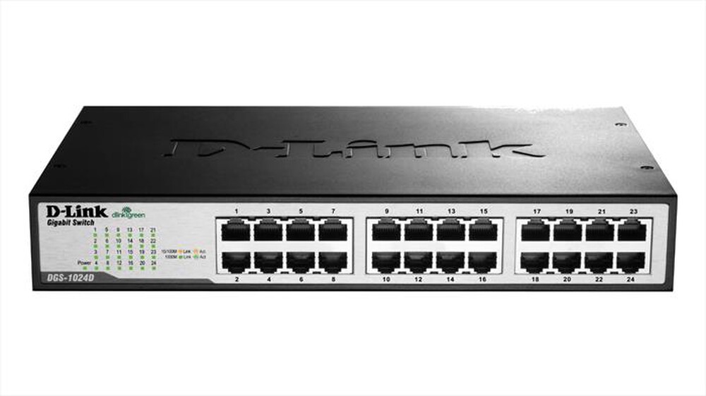 "D-LINK - DGS-1024D Switch Gigabit 24 porte 10/100/1000Mbps"