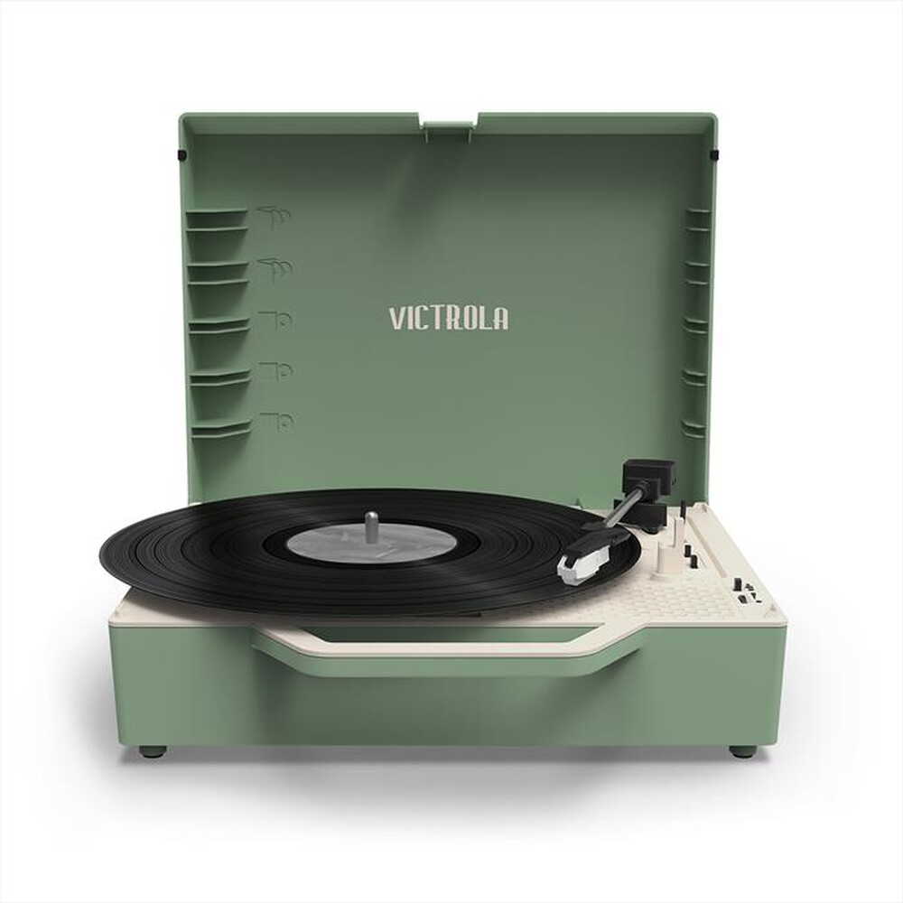 "VICTROLA - Piatto giradischi RE-SPIN-VERDE"