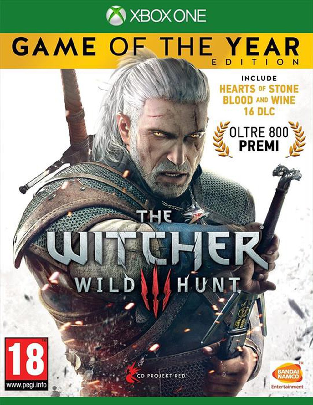"NAMCO - The Witcher 3: The Wild Hunt GOTY EDITION Xbox One"
