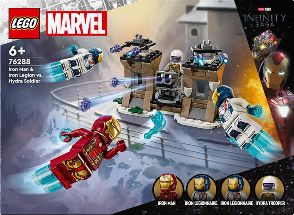 Immagine del prodotto LEGO - Iron Man e Legione di ferro vs Soldato Hydra 76288