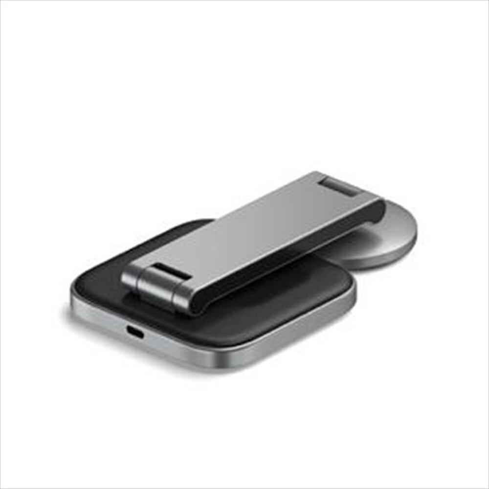 "SATECHI - STAND DI RICARICA WIRLESS 2 IN 1 PIEGHEVOLE-Nero"