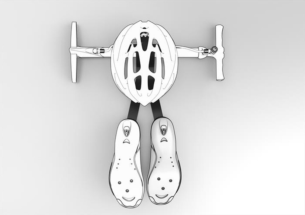 Immagine del prodotto MELICONI - OMINO ACCESSORI BICI-Acciaio di colore nero con des
